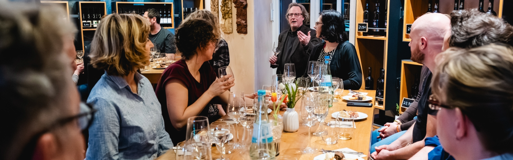 Weinprobe: Rotwein & Rampenlicht